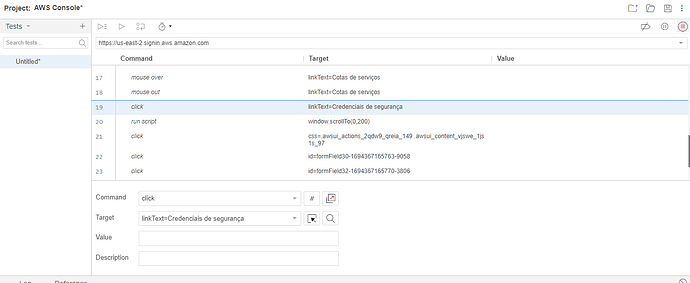 Password Change Template - Selenium [aws Console] - Pam Core 